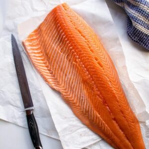 Premium Norwegian Salmon Fillet, Skin-ON