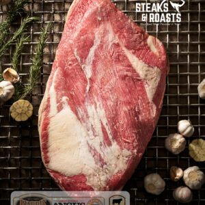Certified Angus Beef Brisket, Packer's Cut <br> Upper 2/3 USDA Choice, Grass-raised Grain-finished