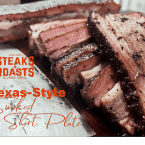 Texas-Style Smoked Short Plate BBQ <br> Upper 2/3 USDA Choice
