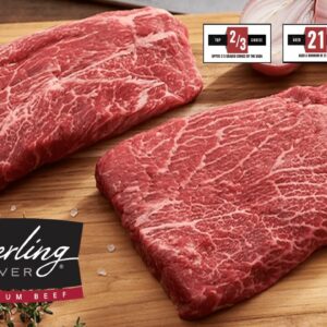 Premium Aged Flat Iron Steak <br> Top 2/3 USDA Choice