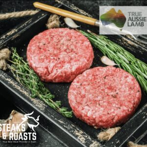 Australian Lamb Burger Patties (Unseasoned)