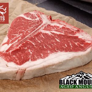WET Aged Premium Angus Porterhouse Steak <br> USDA Choice, Corn-fed Beef