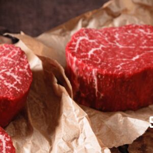 Certified Premium Black Angus Filet Mignon <br> MSA 3 Rating, Grain-fed Beef