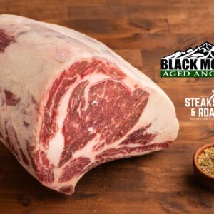 WET Aged Premium Angus Standing Rib Roasts <br> USDA Choice, Corn-fed Beef